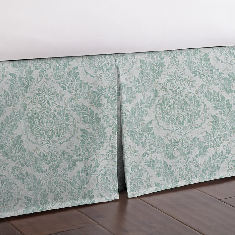 Jupe de lit Bella, 15", Double, Turquoise
