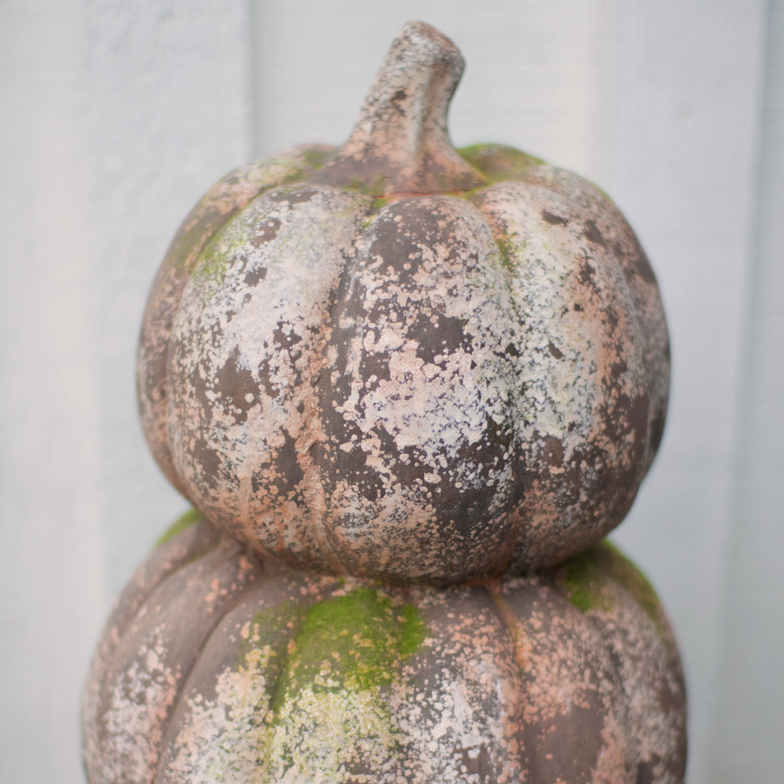 Resin Pumpkin Stack