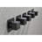 Adjustable Brass Handle Valve - 3/4" Cast Metal Rust & Corrosion Resistance Matt Black 3.46 In. X 2.21 In Shower Proof