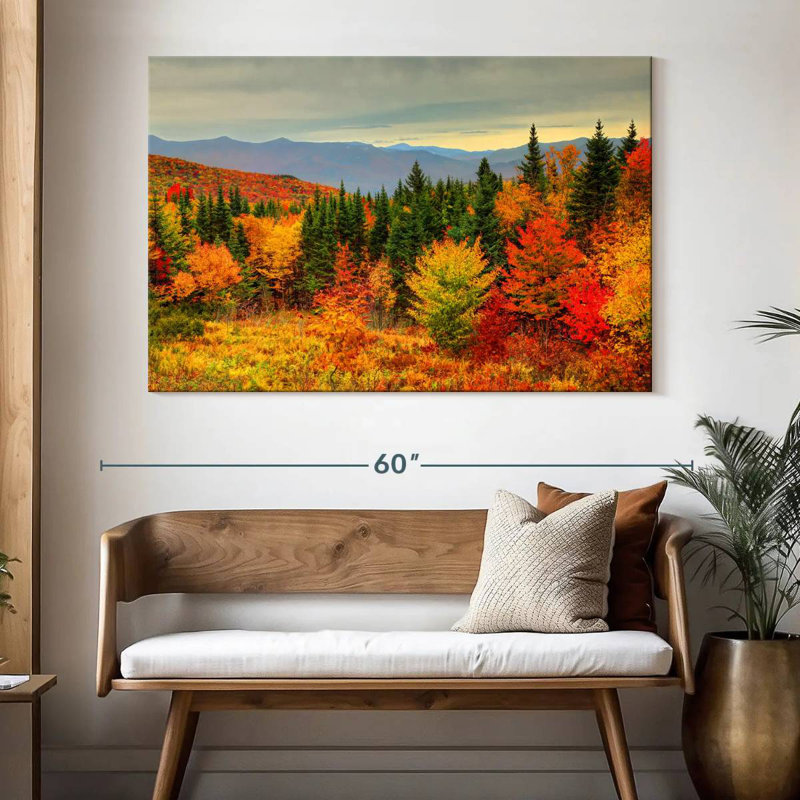 Alvord White Mountains Autumn, H 34 po x l 51 po