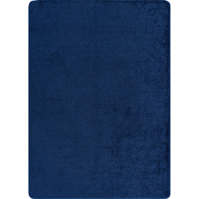 Tapis d'intérieur lavable, Rectangle 4' x 6', Navy