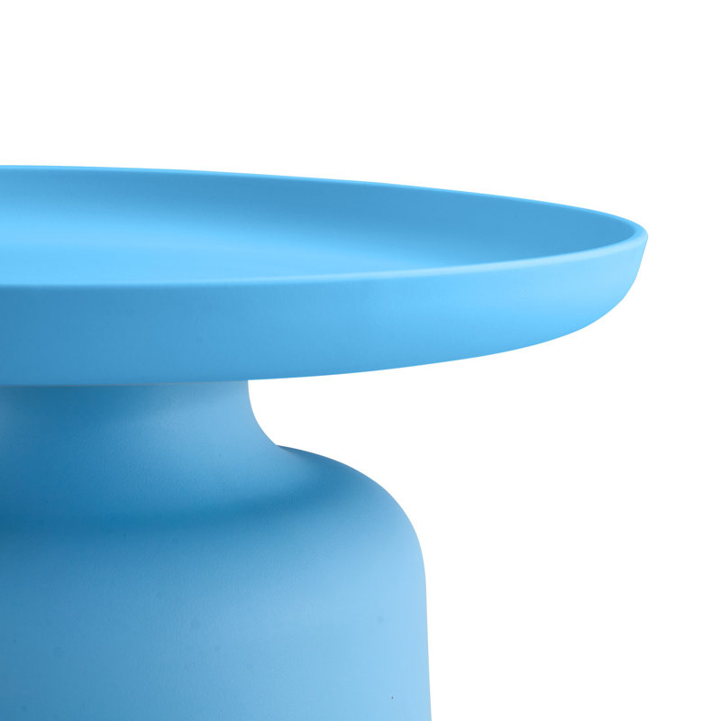 Living Room Side Table Small Coffee Table, Blue