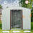 RYSDYX56W 6Ft X 5Ft Outdoor Metal Storage Shed-123283131-123283139