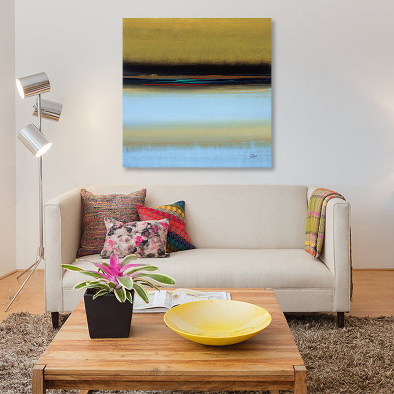 «Today» par Lisa Ridgers, impression sur toile tendue, H 12 po x l 12 po x P 0,75 po, Toile tendue, Pas de tapis