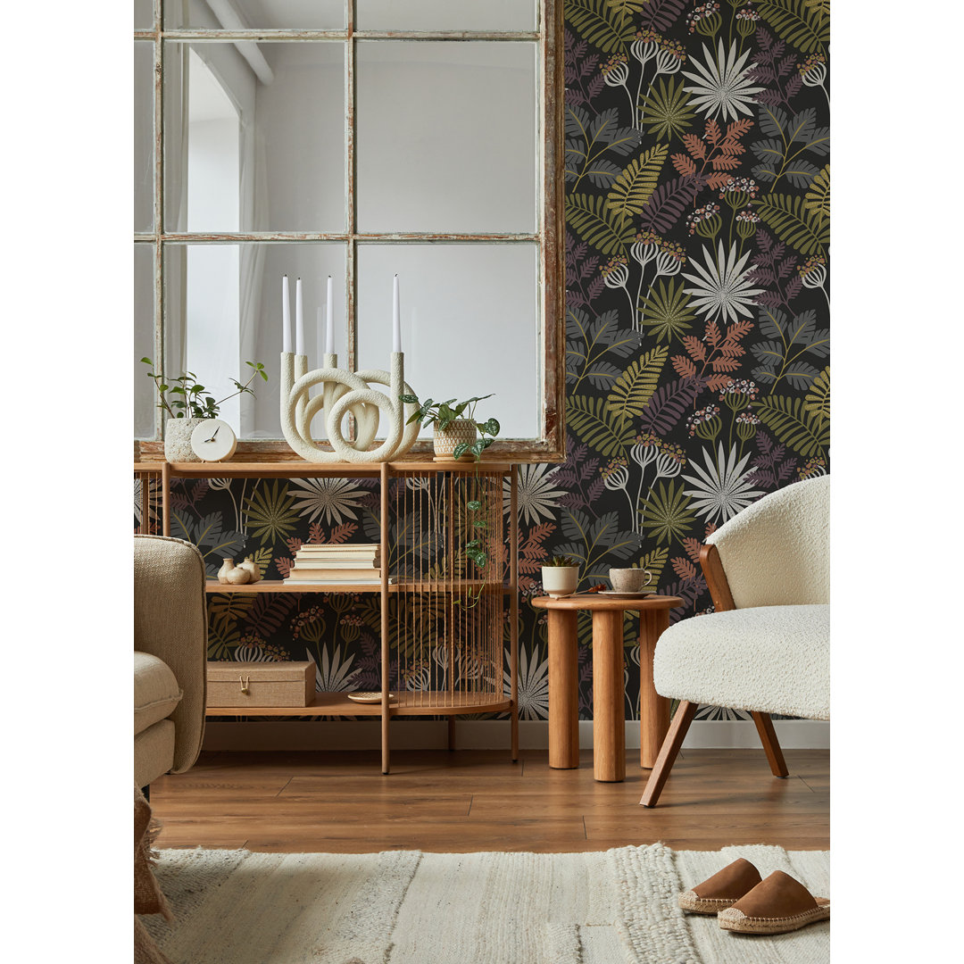 Lunara Tropical Leaf Luxury Wallpaper