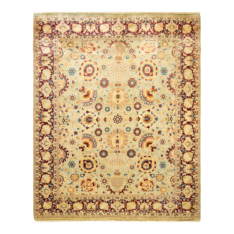 Classic One-of-a-Kind 6' 2" X 13' 10" Hand Knotted Area Rug