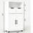 Storage Cabinet with 2 Large Drawer & Adjustable Shelf-857105949