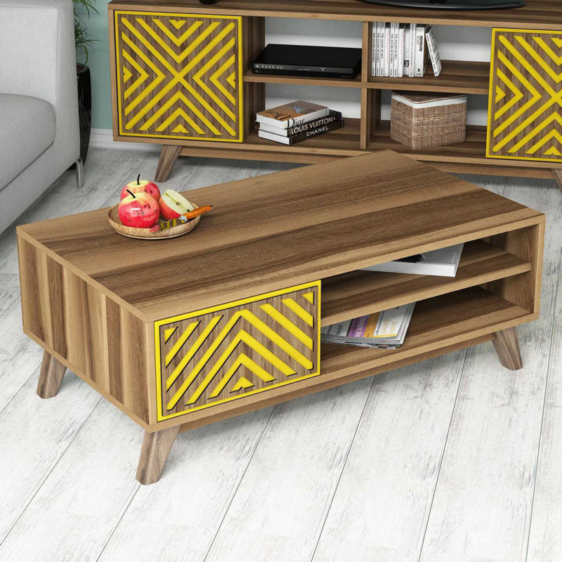 Crockett Four Leg Coffee Table