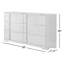 Commode double l 6 po Yanlin