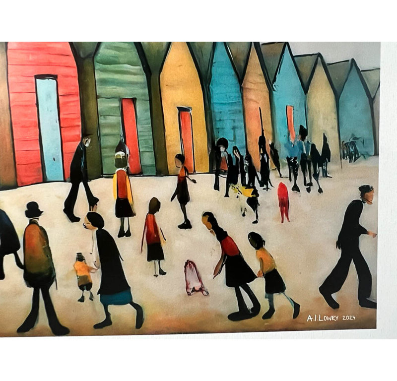 Lowry - Single Picture Frame Print on Giclée