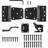 Self-Closing Gate Hardware Kit,1 Pack Self-Locking Gate Latch An...