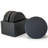 Leather Round 10 Piece Coaster Set-1229433118