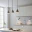 Jurupa Valley 3 - Light Kitchen Island Chandelier