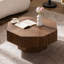 Table basse de forme octogonale
