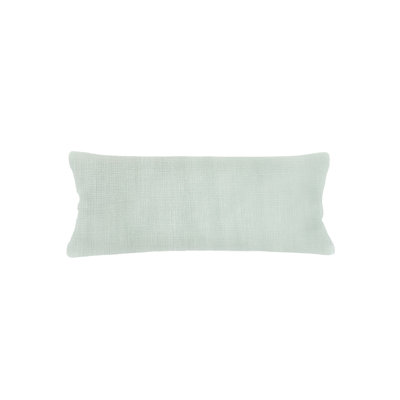 Oreiller léger en lin 14 x 40 avec insertions en duvet Light Aqua So Soft