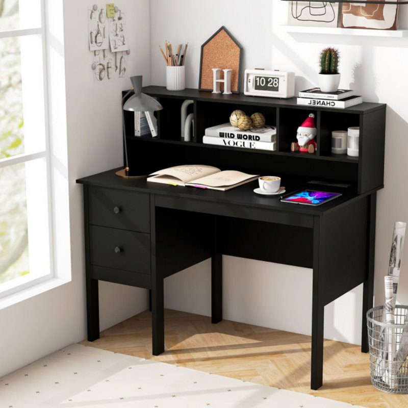 Bureau d'ordinateur 48 pouces avec tiroirs