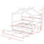 Lit plateforme avec rangement complet
