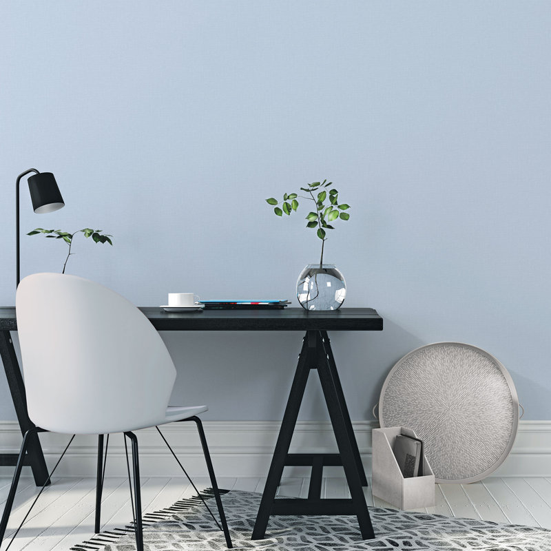10m x 53cm Wallpaper Roll, Blue