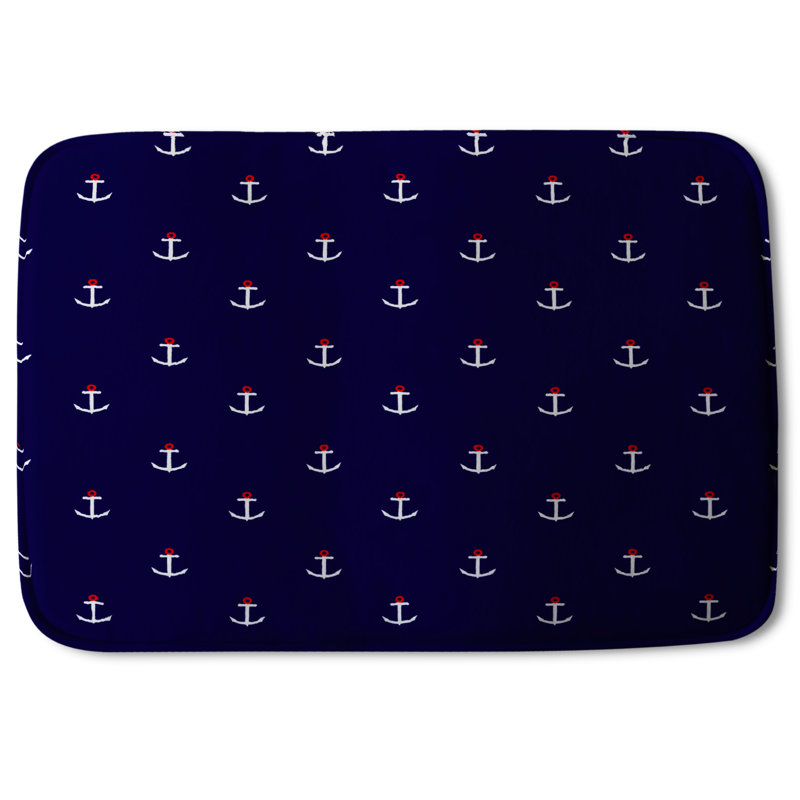 Elaine Memory Foam Non-Slip Bath Rug