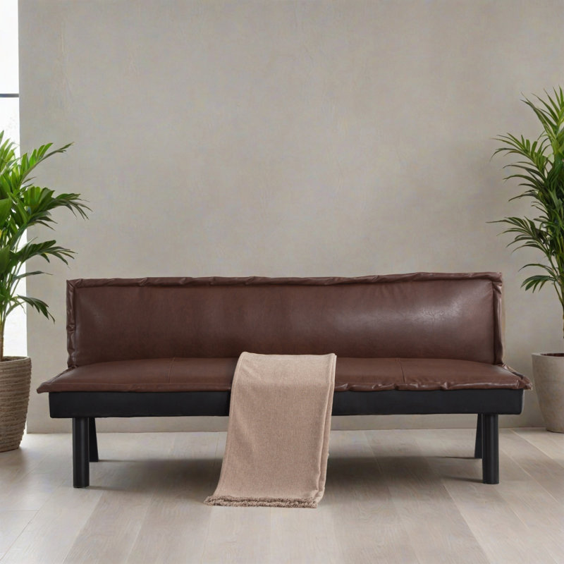 Canapé-lit inclinable convertible large de 64,62 po