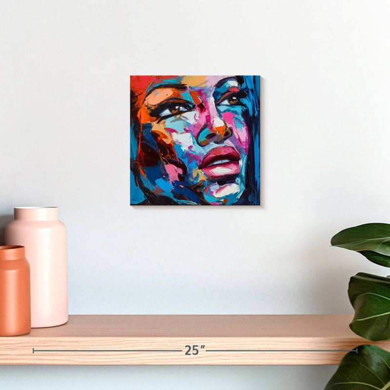Portrait de femme Leisha Fantasy, H 10 po x l 10 po