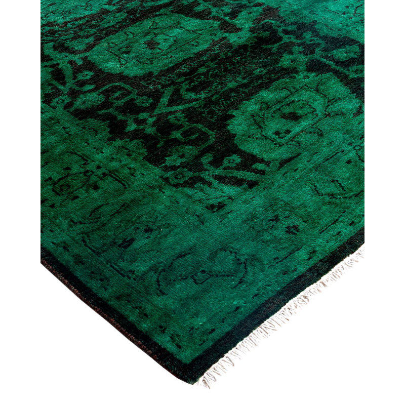 Overyed One-of-a-Kind Runner 2'8" X 14' Hand Knotted Area Rug