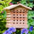 Branimirka Bee Free Standing 8 in x 9 in x 9 in Bumblebee House