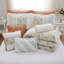 Elegant Coral Bedding Sets, Cotton Comforter, Farmhouse Bedroom Décor