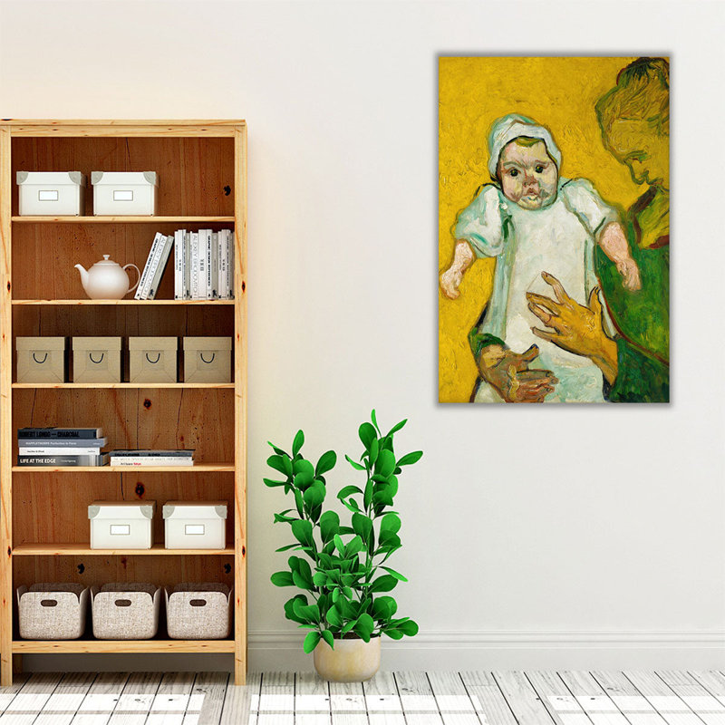 «Madame Roulin and Her Baby, 1888», reproduction d'art sur toile, H 48 po x l 32 po