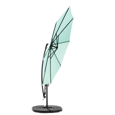 Parasol de patio pour un charmant jardin - Piscine extérieure ombragée de 10 pieds