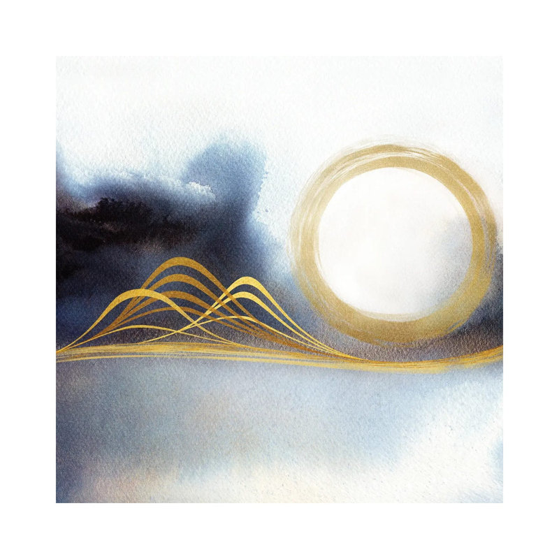 Mountains 1 Piece Wrapped Canvas Wall Art, 93.98cm H x 93.98cm W