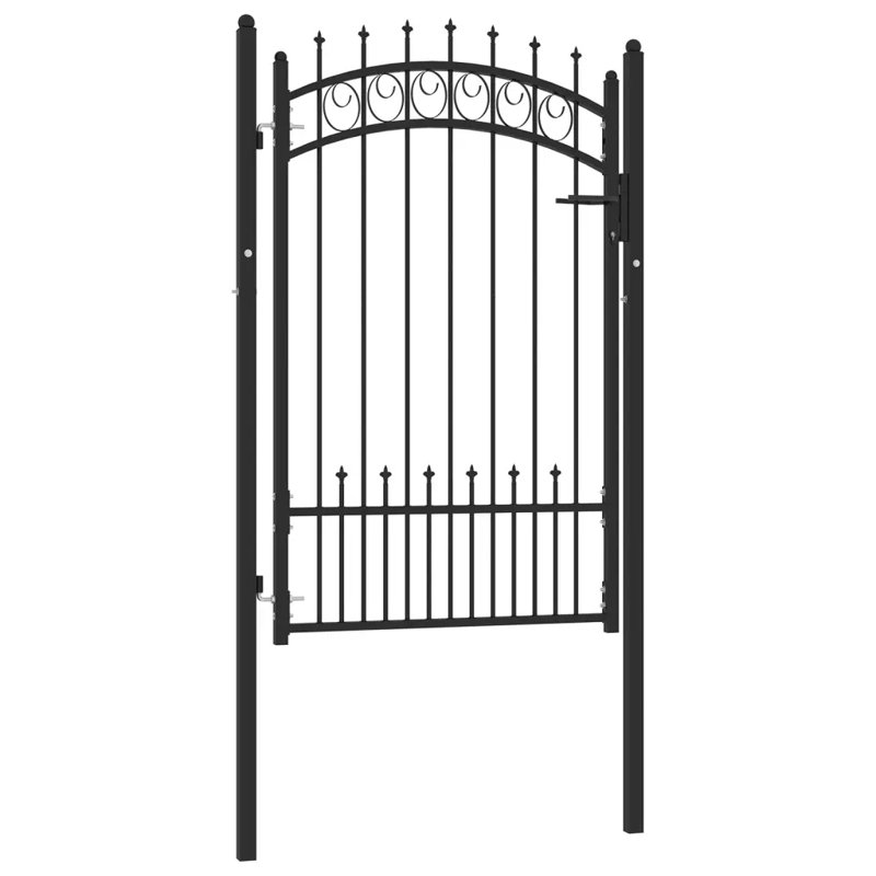 Nessie 259.08 cm W Gate Fencing, 200cm H x 102cm W, Green