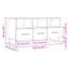 Melinson TV Cabinet 102x36x50 cm Engineered Wood-1397836155