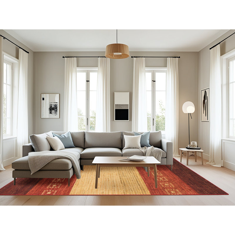 Tapis abstrait moderne 1449, Rectangle 8 pi x 10 pi
