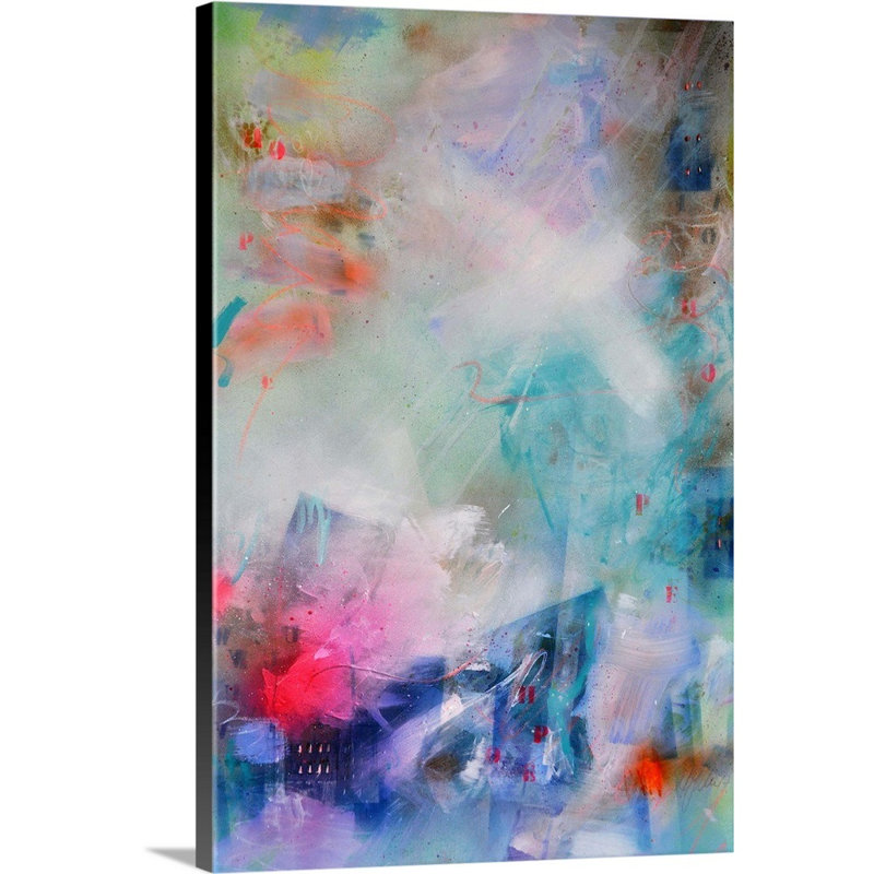 "Hope no. 9" par BEA garding Schubert, reproduction d’art sur toile, Toile tendue, H 18 po x l 12 po x P 1,25 po