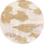 Tapis brun en laine Power Loom-1643916922
