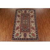 One-of-a-Kind 6'7" X 10'2" New Age Wool Area Rug in