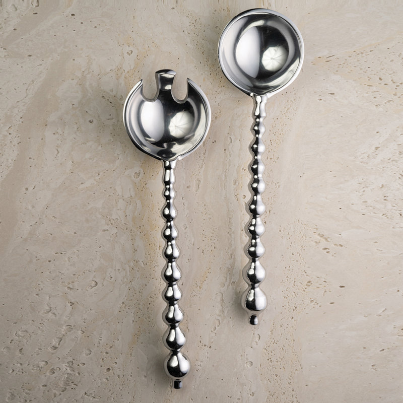 Boyko Stainless Steel Salad Servers