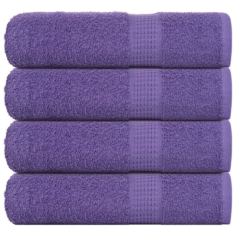 Santario 100% Cotton Hand Towel, Purple
