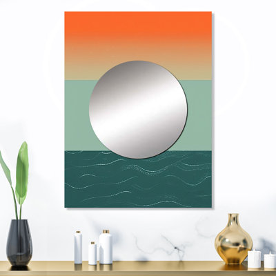 Minimalisme solidaire paysage VI - miroir mural minimalisme MTMIR105275
