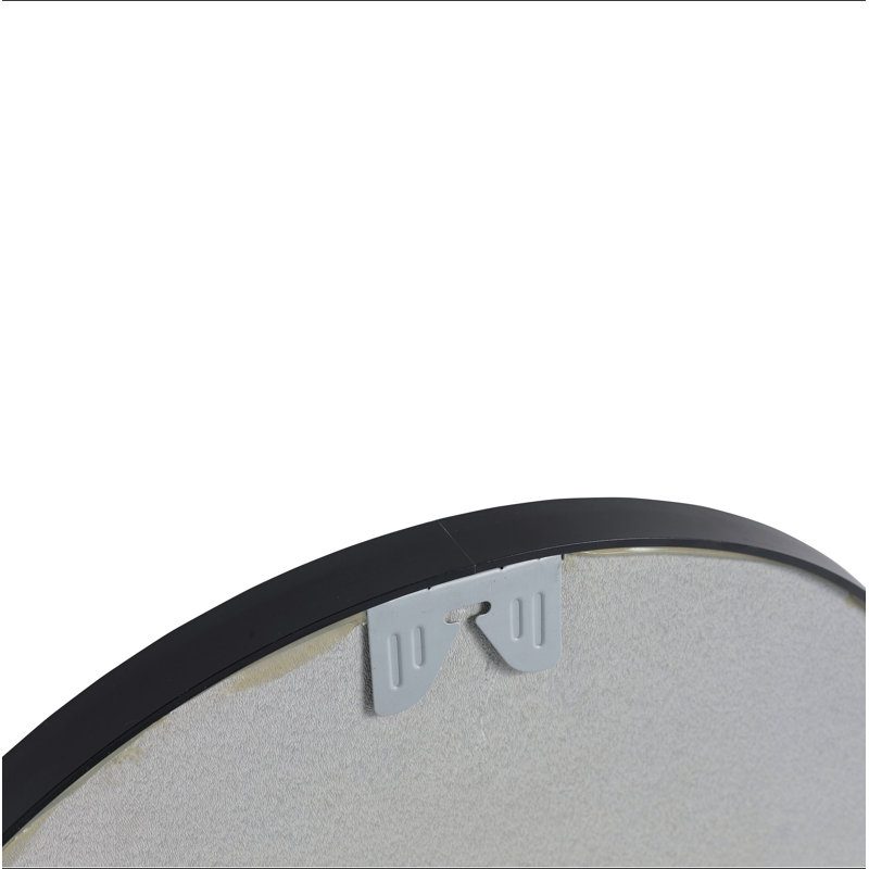 Grand miroir rond 24 po
