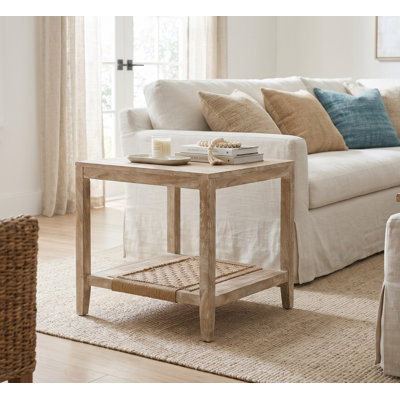 Table d'appoint en bois Wilute Coastal