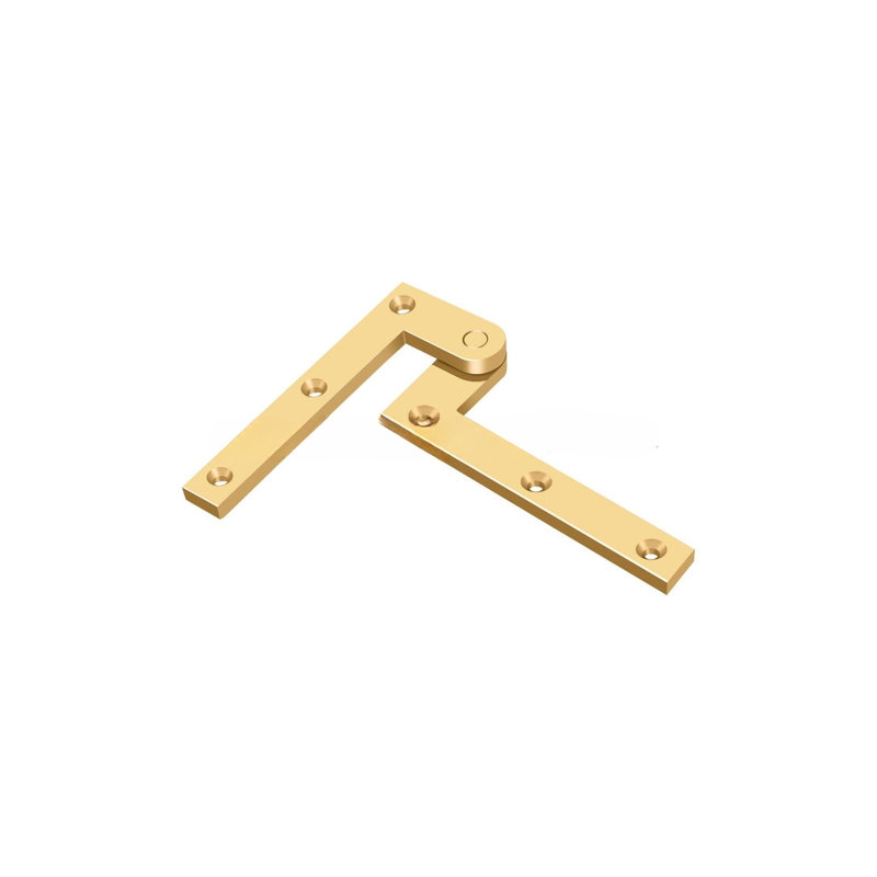 99'' x 16'' Butt Bearing Hinge, PVD Polished Brass