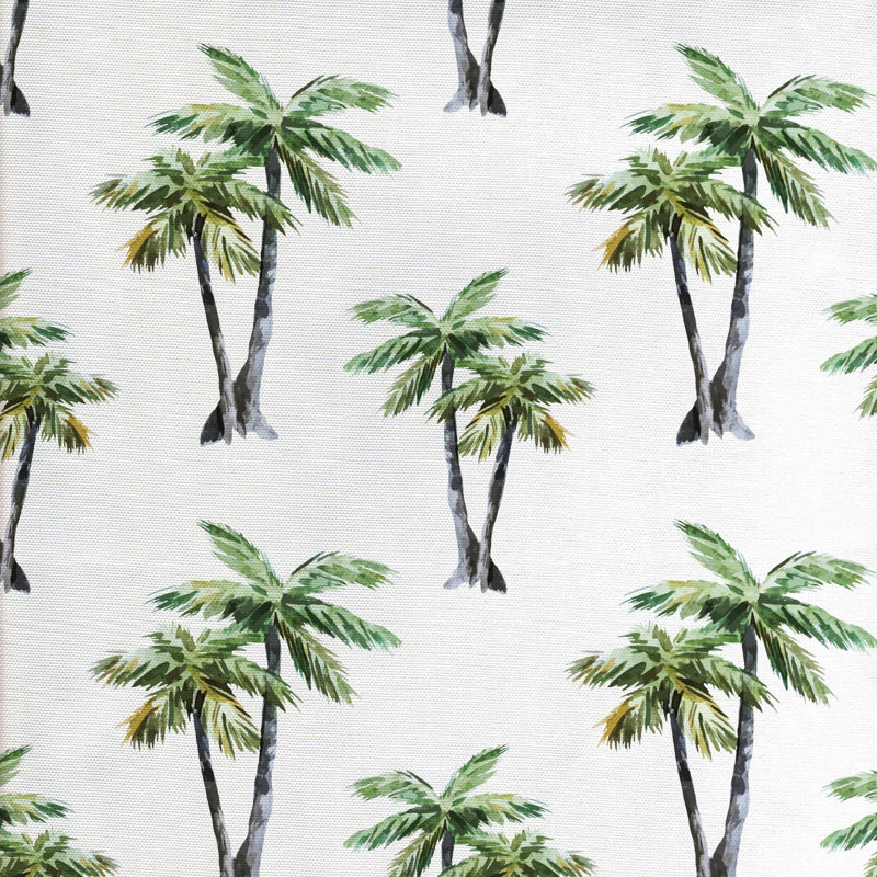 Tissu palm tree, l 58 po x L 180 po