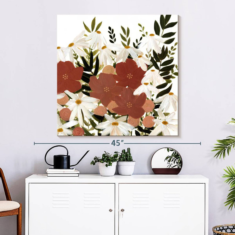Harnek Terracotta Wildflowers I