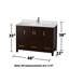 Sheffield 48" Single Bathroom Vanity Set-31336594-31336591