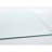 Tempered clear glass top.60x120x1CM