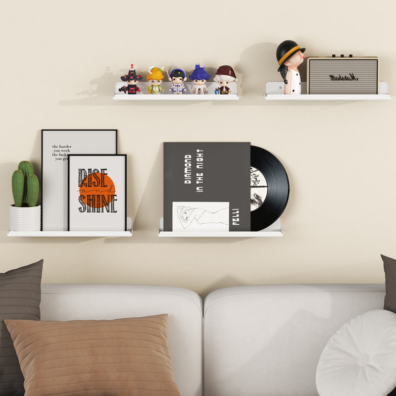 Acrylic Picture Ledge Wall Shelf