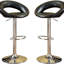 Ensemble de 2 tabourets pivotants en similicuir à hauteur réglable, confortables et élégants pour les intérieurs modernes-1680615704