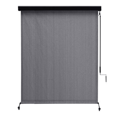 Outdoor Semi Sheer Roll-Up Shade